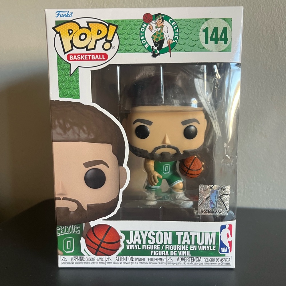 Funko Pop! Jayson Tatum NBA Figure - Green and White